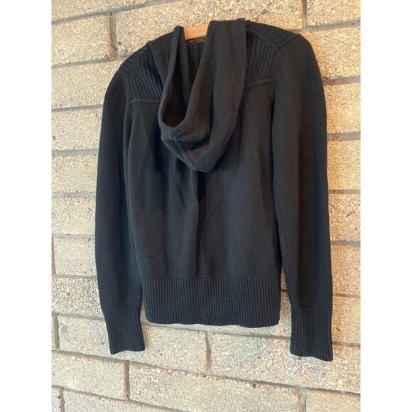 The North Face Womens Black Knit Hooded Zip-Up Cardigan S - Picture 9 of 10